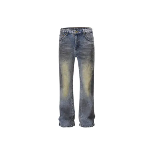 Retro Straight Leg Jeans