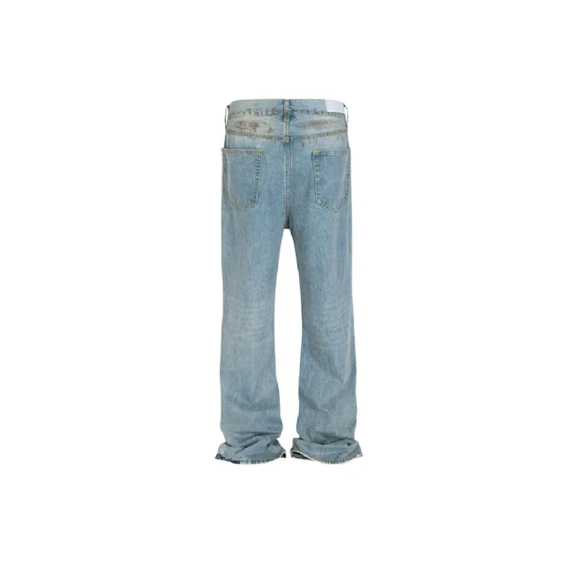 Distress Casual Jeans-1