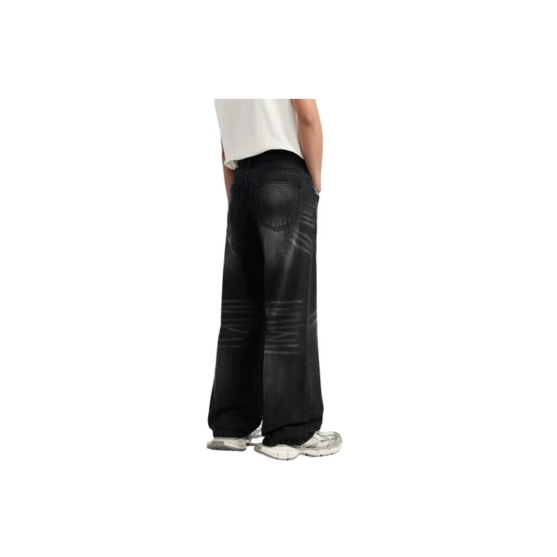 Retro Simple Jeans-3