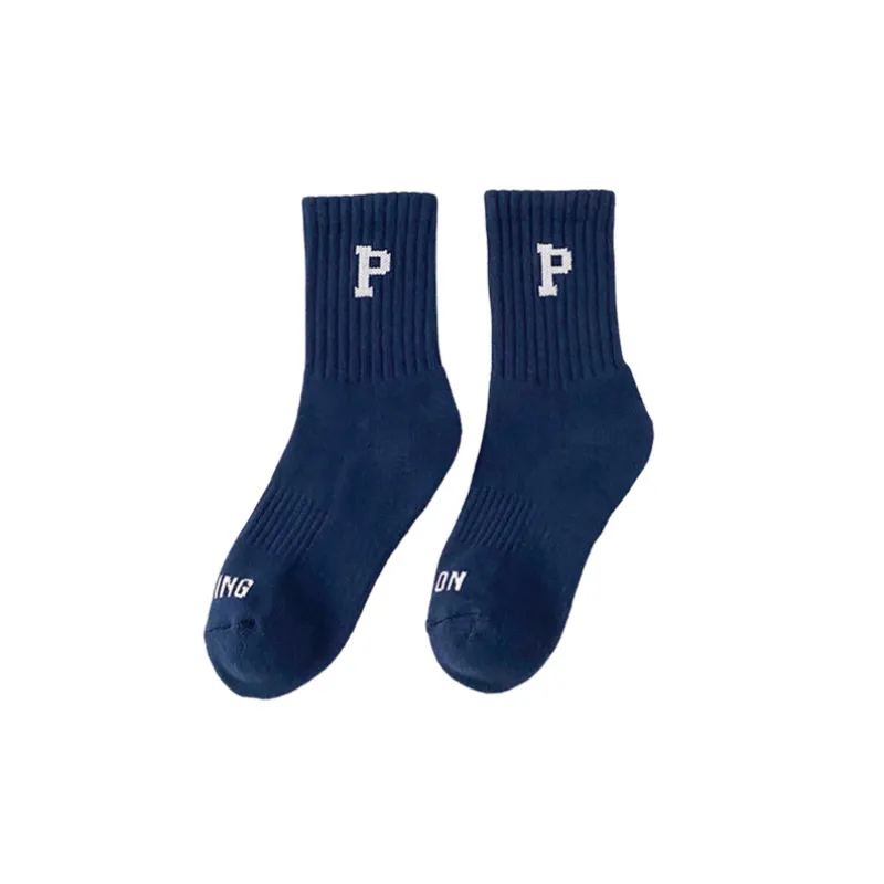 Fashionable Sporty Cotton Mid Calf Sock-8