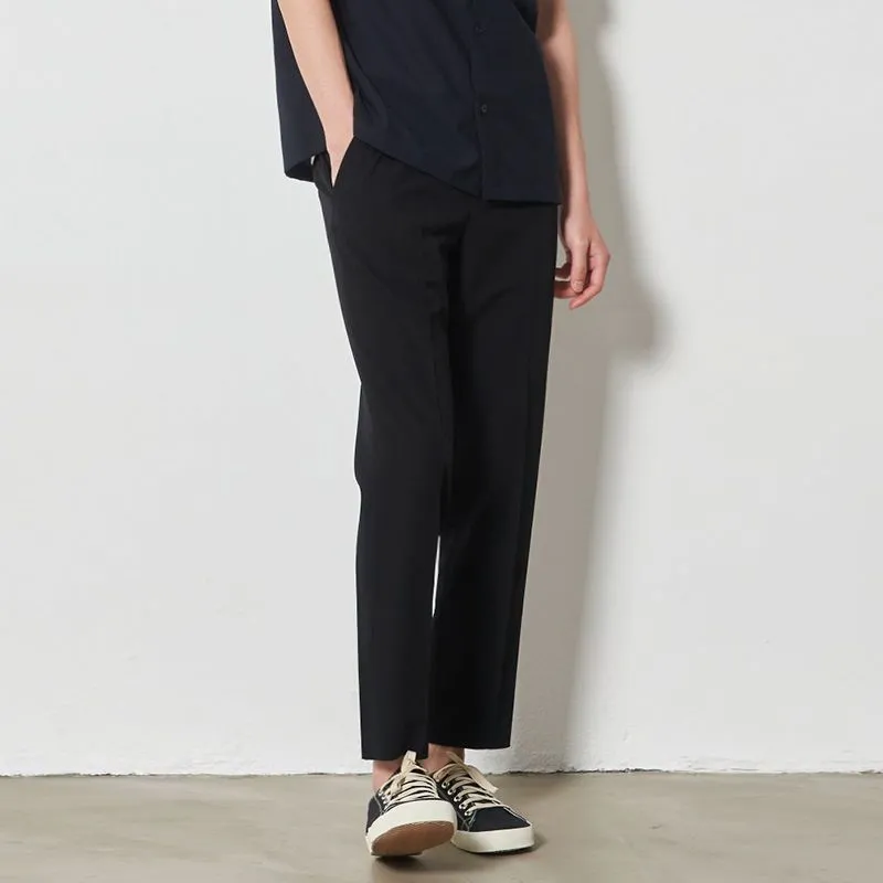 Fashionable Simple Cottoni Casual Pants-1