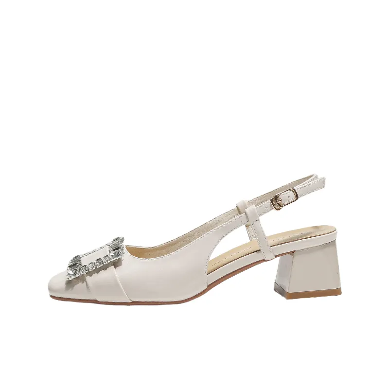 Glamorous Rhinestone High Heels-4