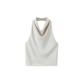 Simple Fashionable Polyester Vest Women