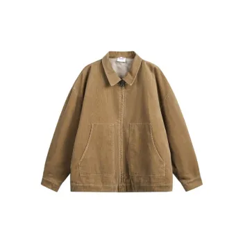 Retro Fashionable Loose Corduroy Jacket