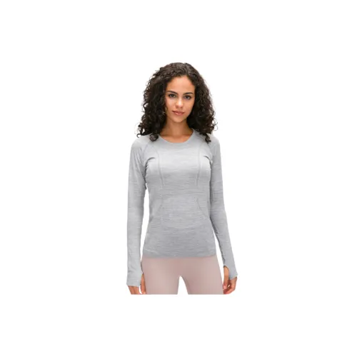 Simple Breathable Cotton Blended Fabric Fitness Clothingv Women