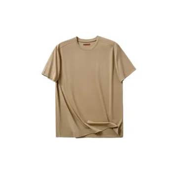 Casual Retro Mercerized Cotton T Shirt Unisex