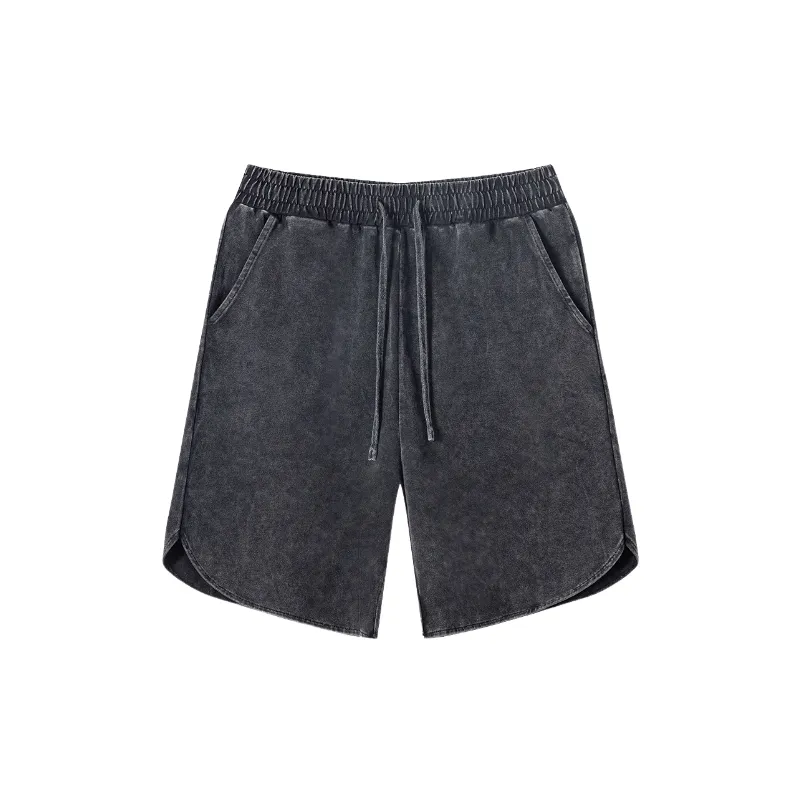 Sporty Loose Cotton Casual Shorts-4