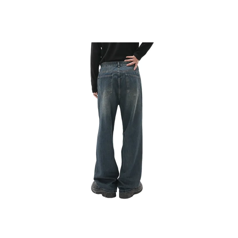 Basics Straight Leg Jeans-2