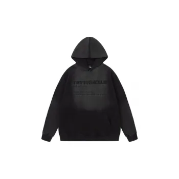 New Hip Hop Tie Dye Embroidered Hoodie