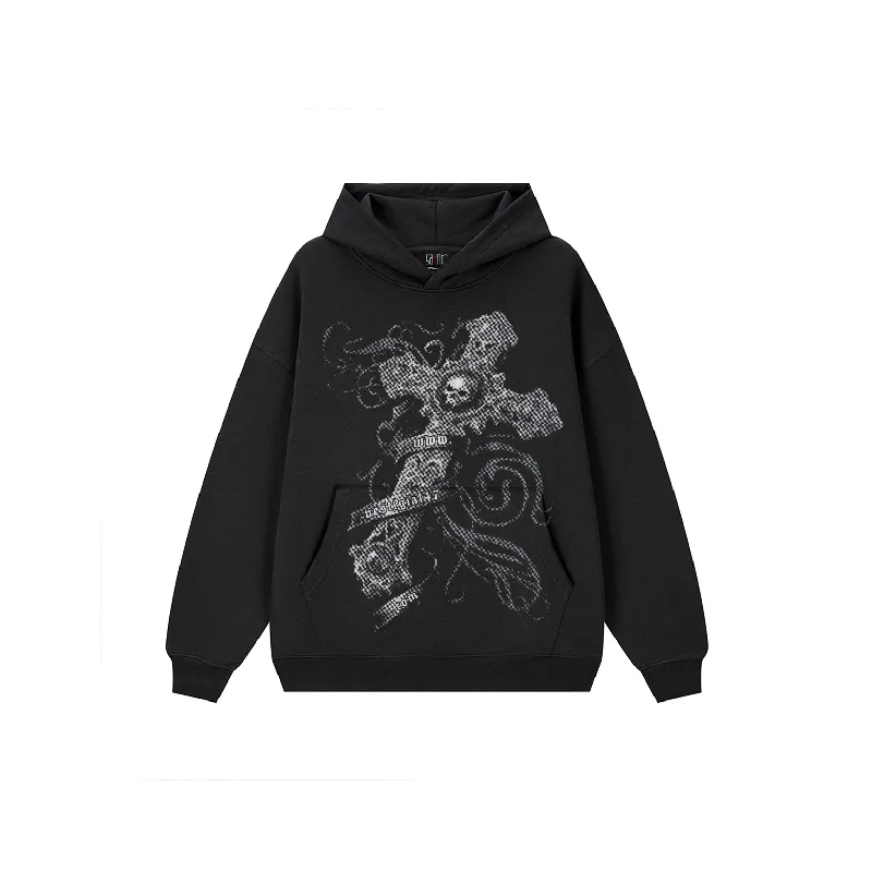 Retro Plain Printed Sweatshirt-6