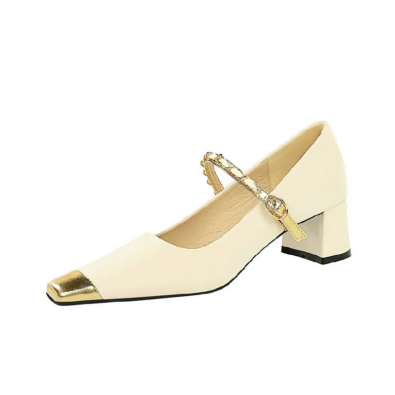 Fashionable Simple Mary Jane Shoes-0