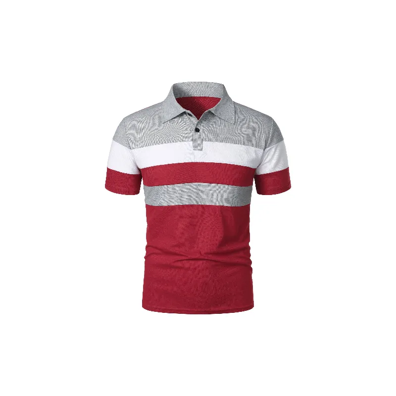 Casual Fashionable Blended Synthetic Fabrics Polo-2