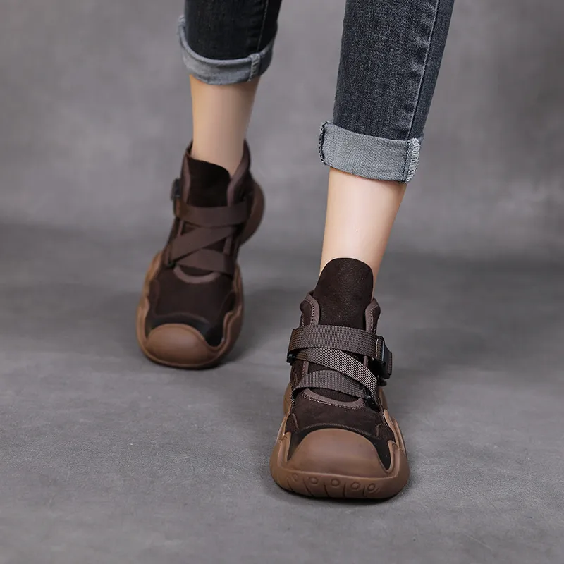 Retro Simple Outdoor Boots-6