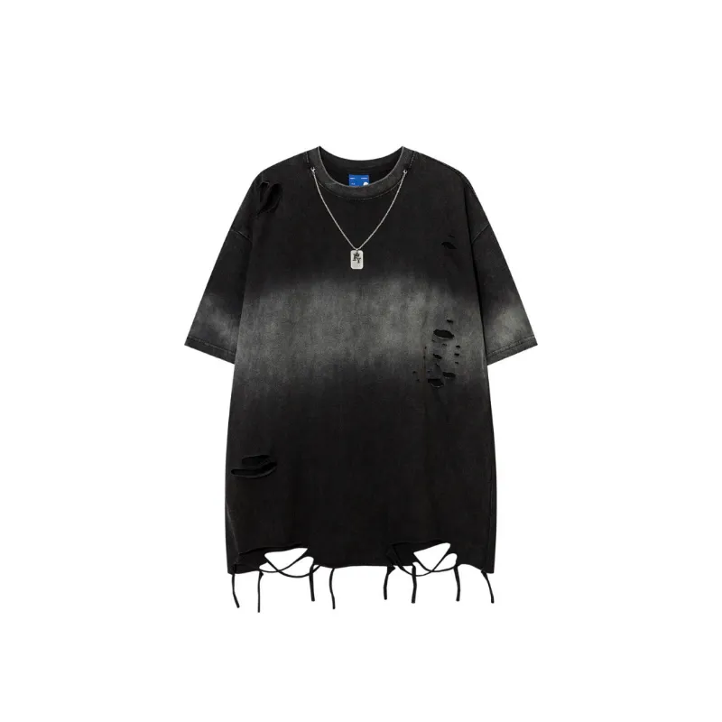Punk Tie Dye 100% Cotton T Shirt-0