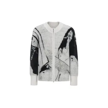 Advanced Sense Thorns Embroidered Gradient Sweater