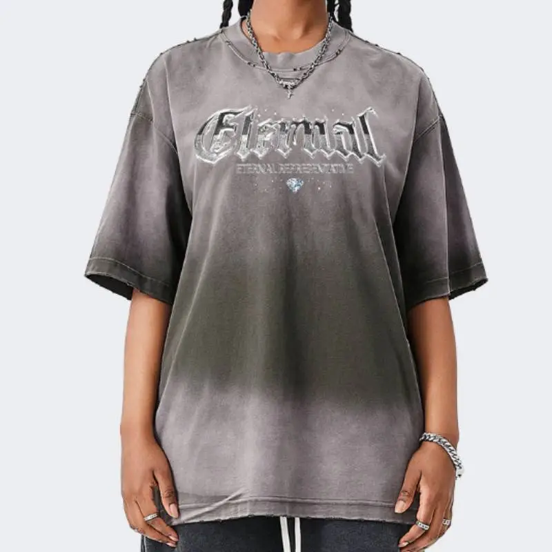 Casual Fashionable 100% Cotton T Shirt Unisex-7