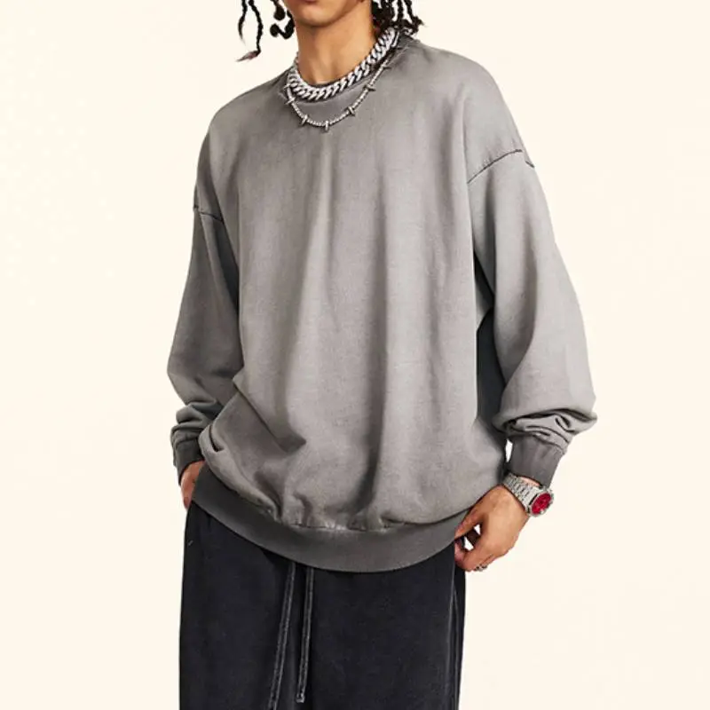 Simple Basics Cotton Sweatshirt-11