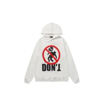 'DON'T Heartbreak' Casual Fleece Loose Hoodie