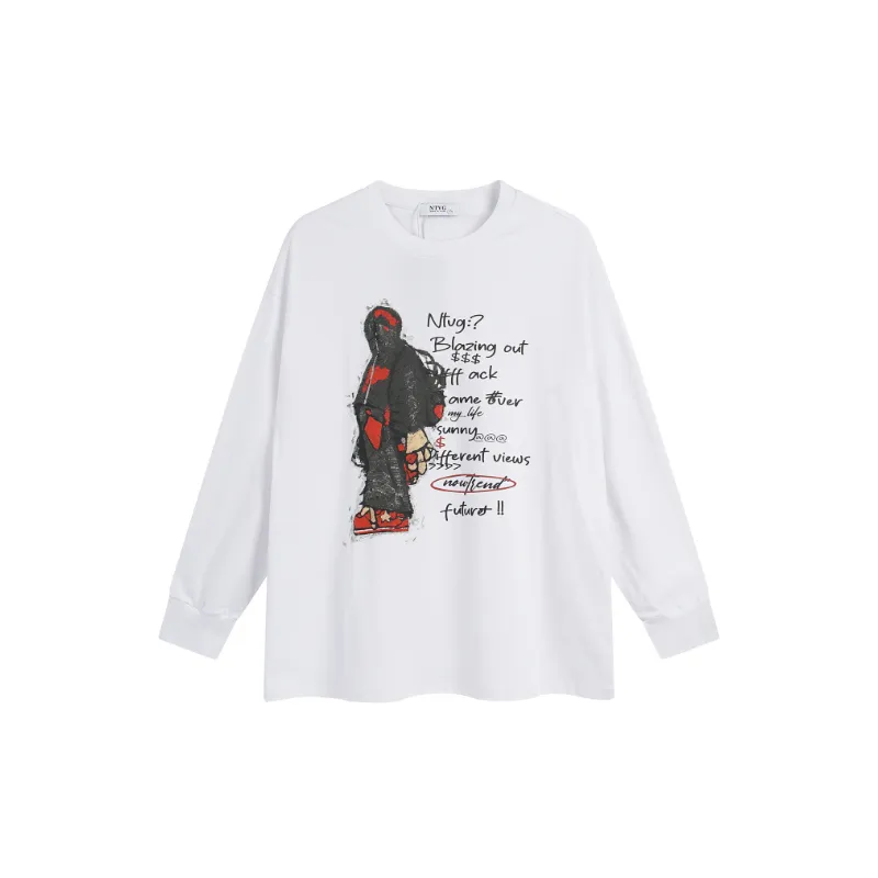 Cute Loose Sweatshirt-6