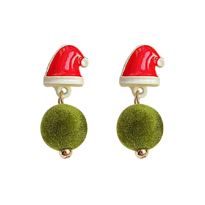 Retro Christmas Earring