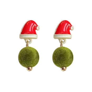 Retro Christmas Earring