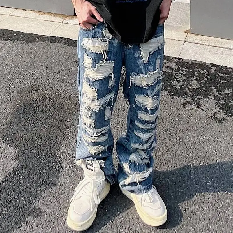 Retro Loose Baggy Jeans-2