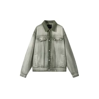 LILBETTER Vintage Washed Denim Jacket