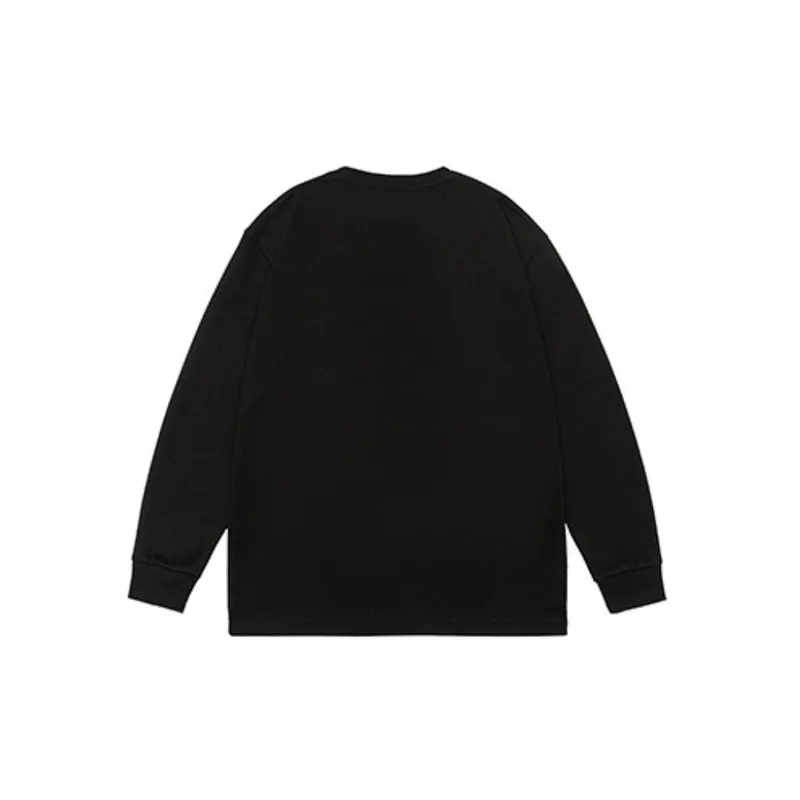 Casual Long Sleeve Blended Synthetic Fabrics T Shirt-13