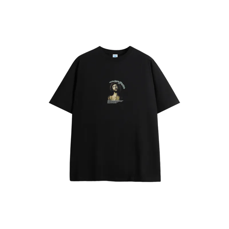 Graphic Printed Loose T Shirt-0