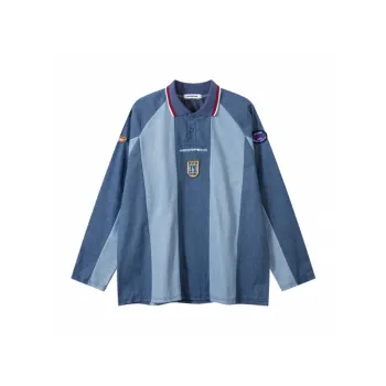 Retro Long Sleeve Polo