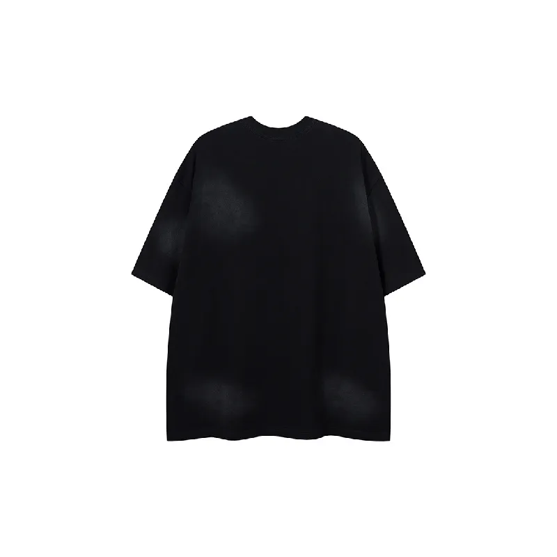 Retro Casual Combed Cotton T Shirt-3