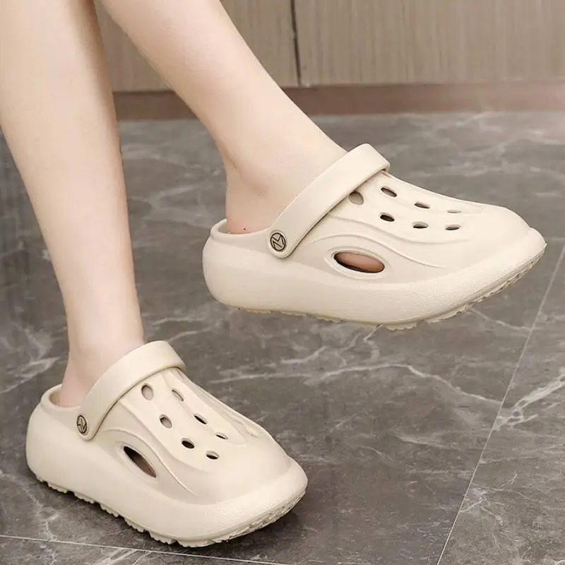 Casual Plain Clogs-12