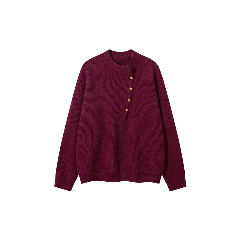Basics Simple Polar Fleece Sweater-0