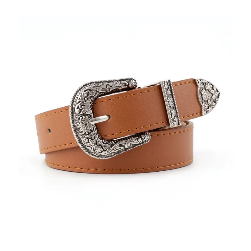 Fashionable Funky Leather Belt-0