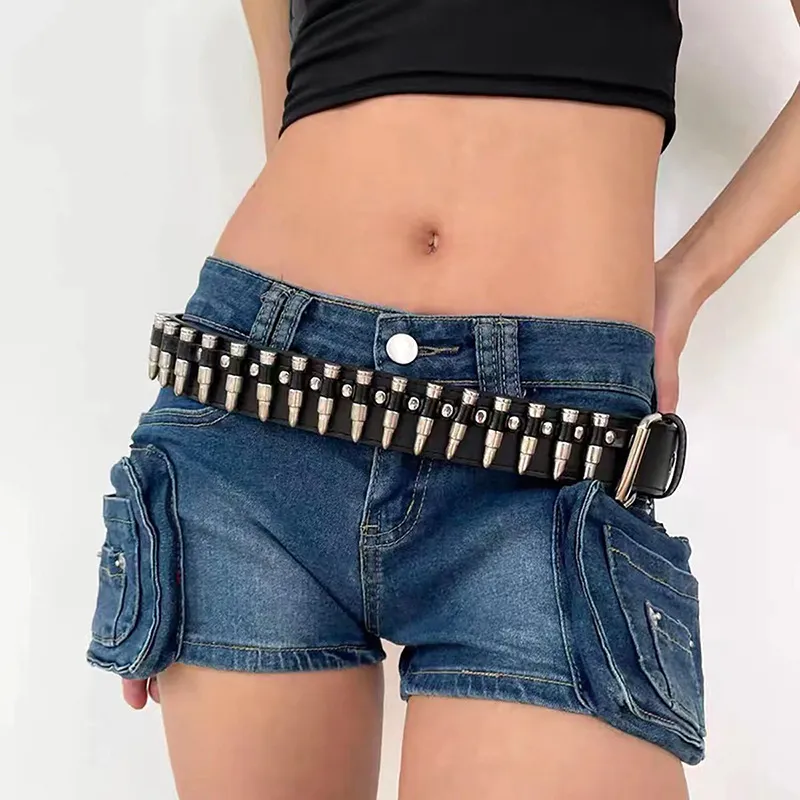 Fashionable Cool Leather Belt-1