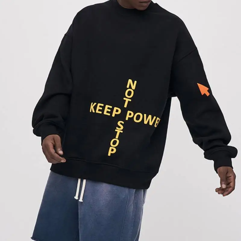 Fashionable Warming Loose Sweatshirt-2