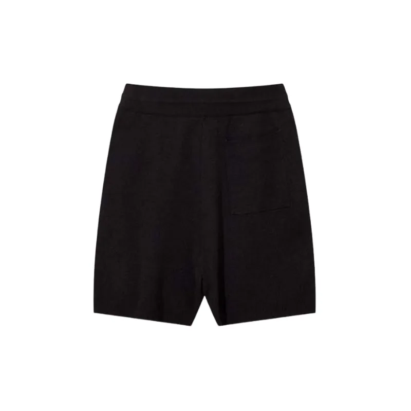Street Trendy Cotton Blended Fabric Casual Shorts-3
