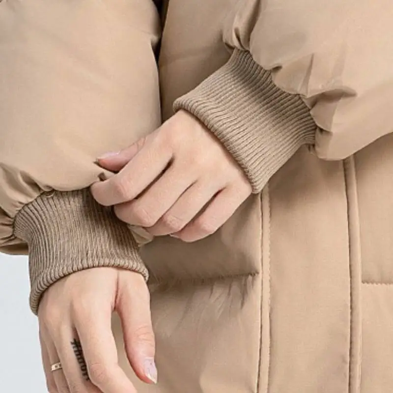 Fashionable Loose Quilted Jacket-9