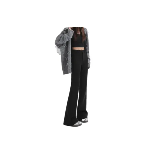 Fashionable Regular Corduroy Casual Pants Women