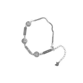 Retro Letter Bracelet