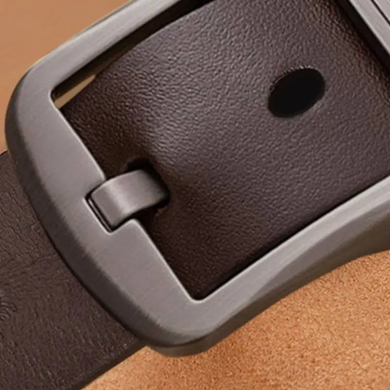 Business Casual Leather Belt Man-3