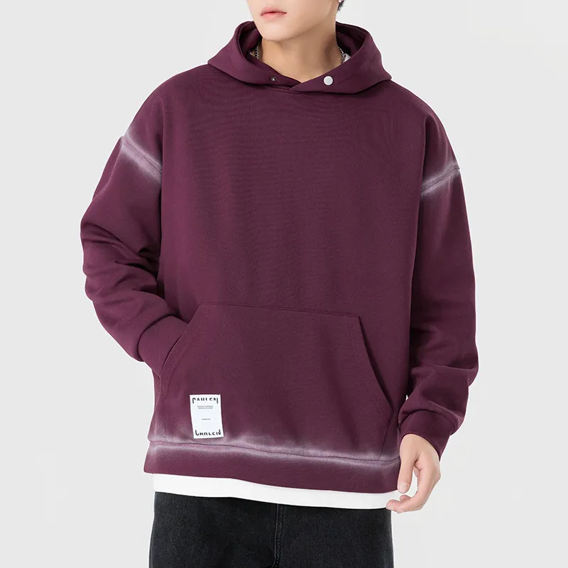 Trendy Simple Cotton Sweatshirt-6