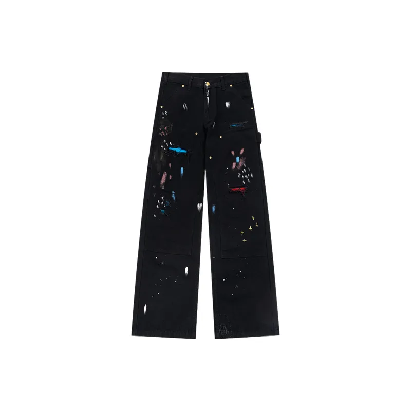 Casual Graffiti Jeans-0