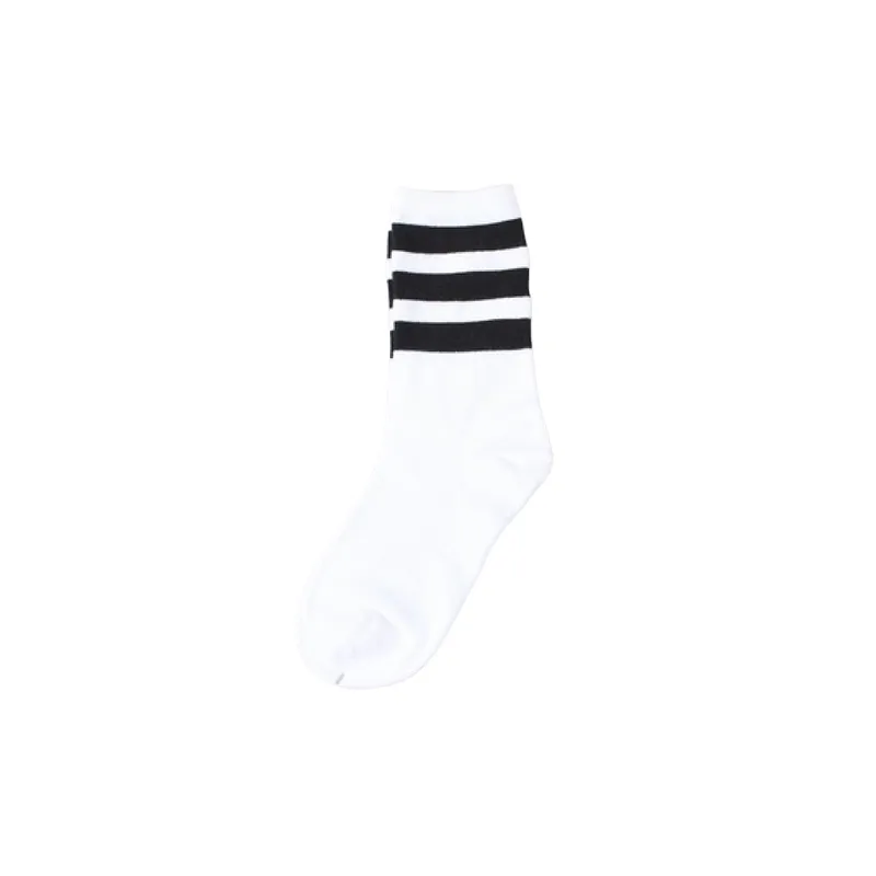 Fashionable Basics Blended Fabric Mid Calf Sock-6