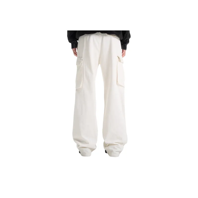 Casual Loose Straight Leg Cargo Pants-2