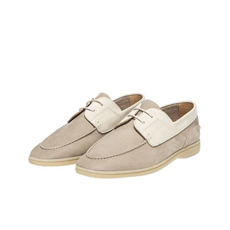 Casual Leather Boat Shoes
