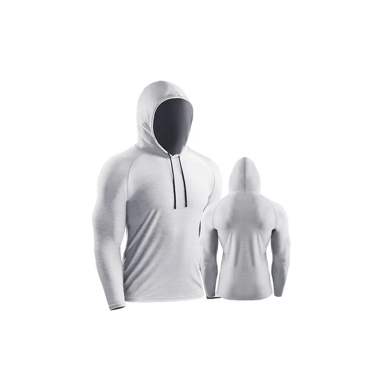 Loose Sporty Blended Synthetic Fabrics Fitness Clothing-4