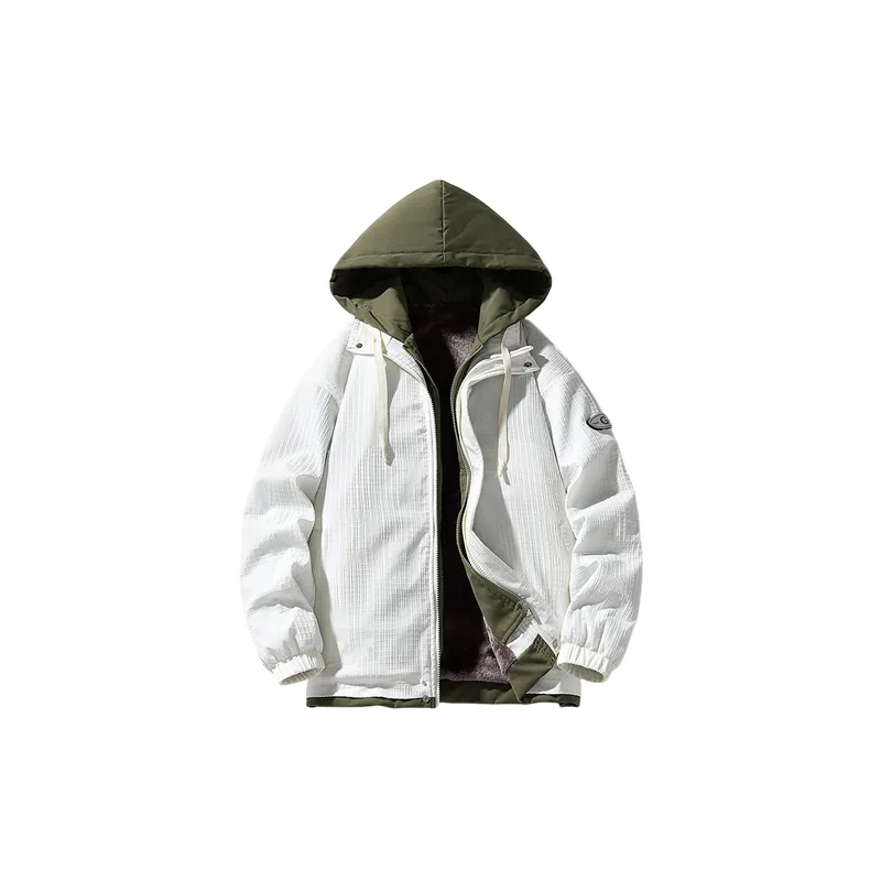 Casual Warm Polyester Jacket-0