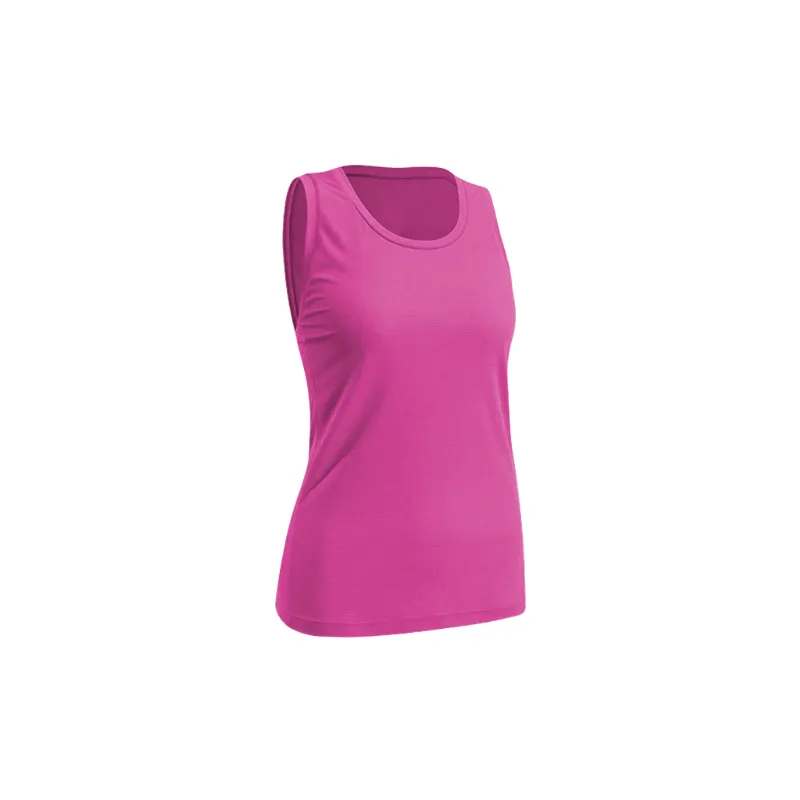 Sporty Loose Polyester Vest Women-2