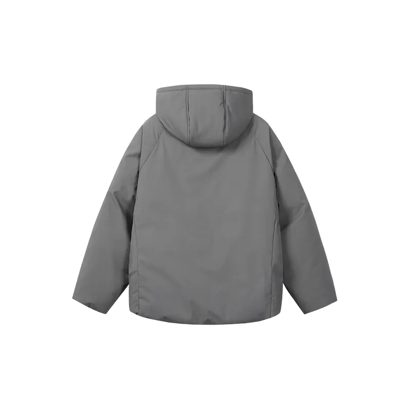 Casual Loose Simple Quilted Jacket-4